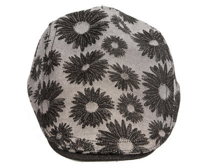 Classic flat cap with print by Max Alexander M145B
