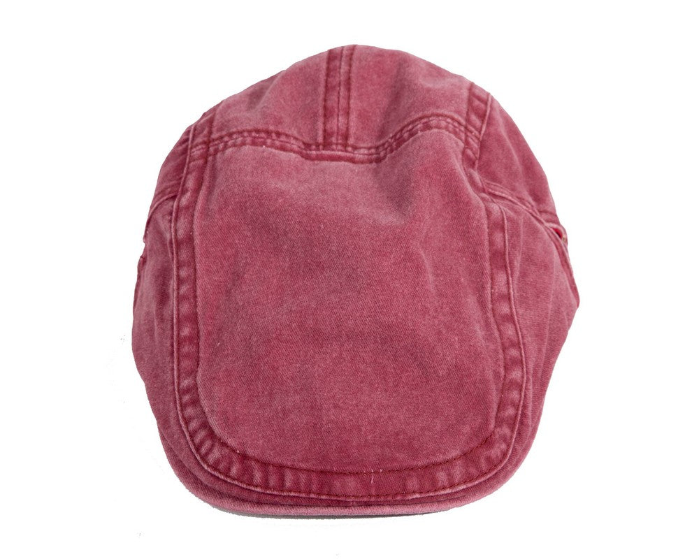Red flat cap by Max Alexander-2