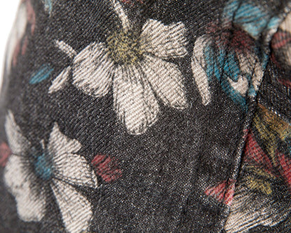 Classic denim flat cap with print by Max Alexander M148B-3