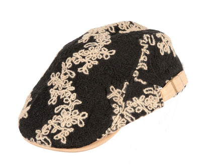 Soft woolen flat cap by Max Alexander M150BNU