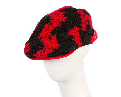 Soft woolen flat cap by Max Alexander M150BR-0