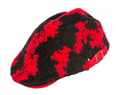 Soft woolen flat cap by Max Alexander M150BR-1