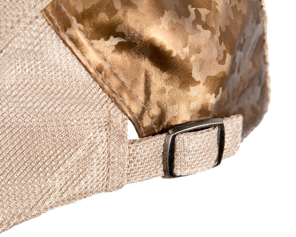 Mesh summer flat cap by Max Alexander M151GLD-3