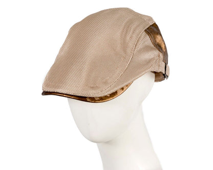 Mesh summer flat cap by Max Alexander M151GLD-0