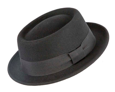 Black Porkpie Felt Hat from Breaking Bad-1