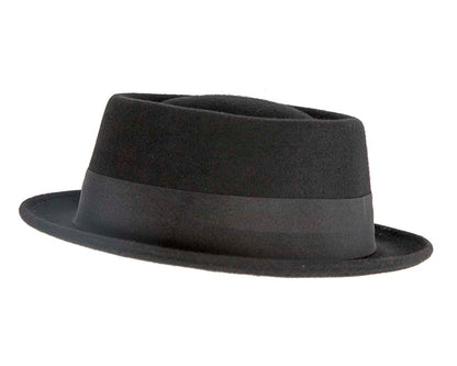 Black Porkpie Felt Hat from Breaking Bad-3