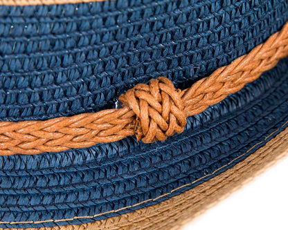 Multicolor Short Brim Fedora Hat M175N-4