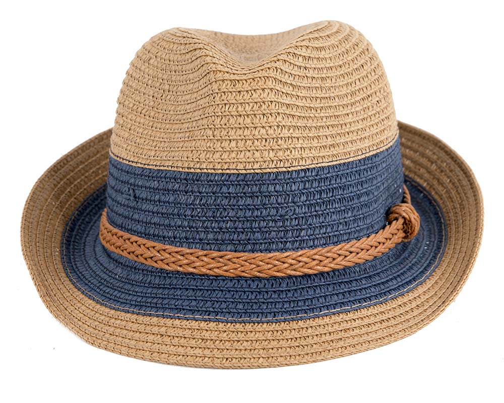 Multicolor Short Brim Fedora Hat M175N-3