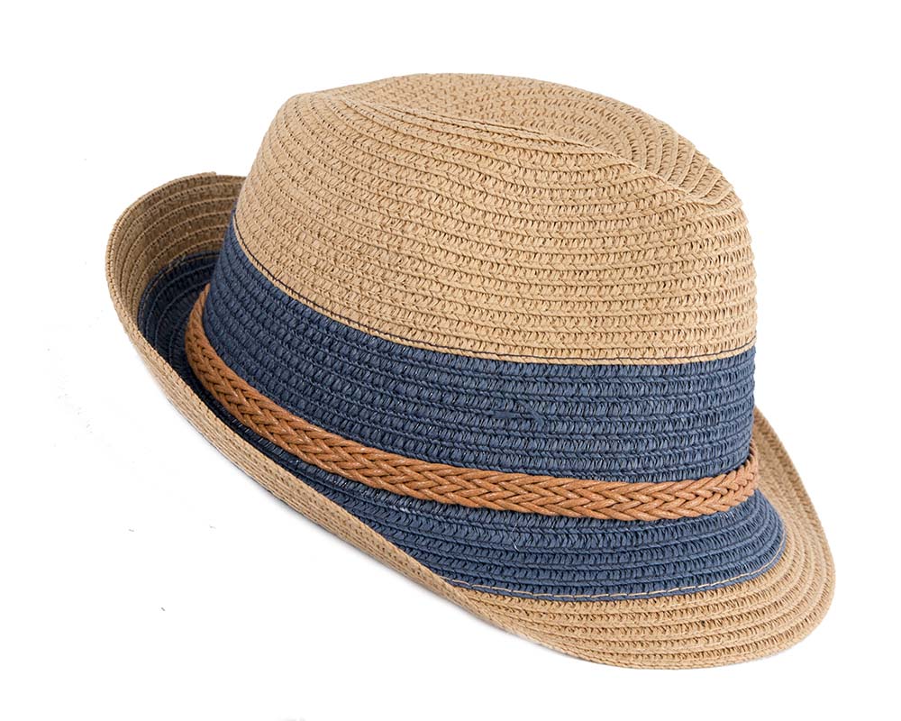 Multicolor Short Brim Fedora Hat M175N-2