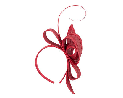 Red bow Max Alexander fascinator by Max Alexander-1