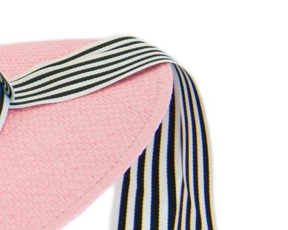 Pink boater hat by Max Alexander MA800