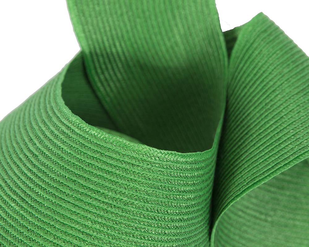 Modern green fascinator by Max Alexander-2