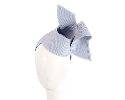 Modern light blue fascinator by Max Alexander-0