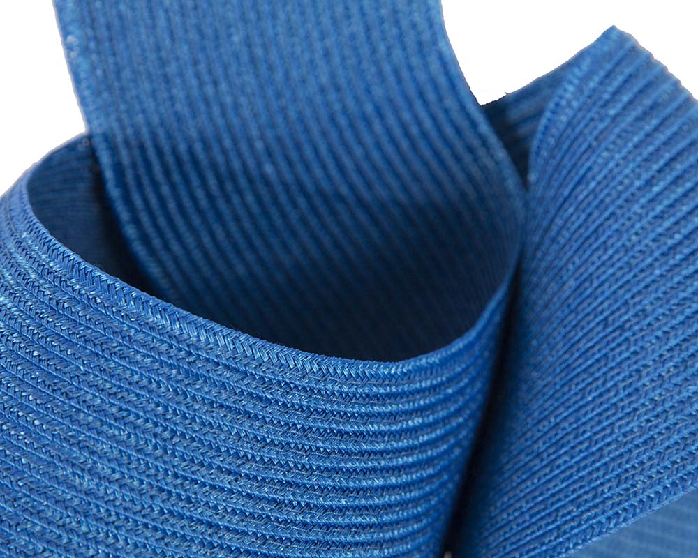 Modern royal blue fascinator by Max Alexander-2
