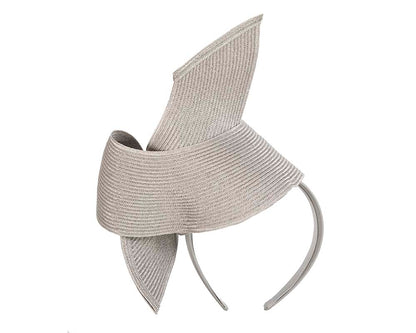 Modern silver fascinator by Max Alexander-5
