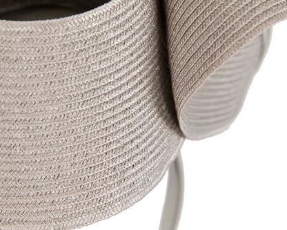 Modern silver fascinator by Max Alexander-4