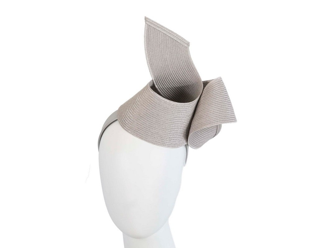 Modern silver fascinator by Max Alexander-0