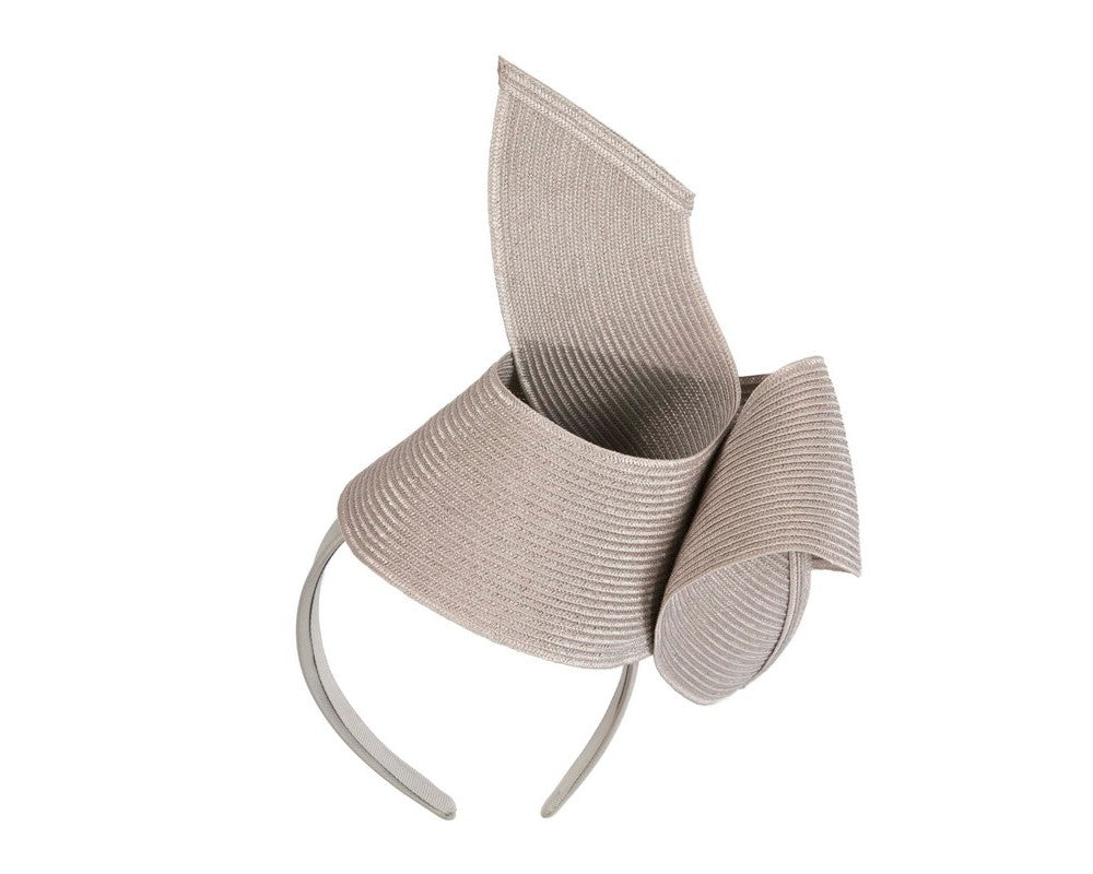 Modern silver fascinator by Max Alexander-1
