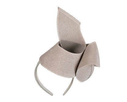 Modern silver fascinator by Max Alexander-1