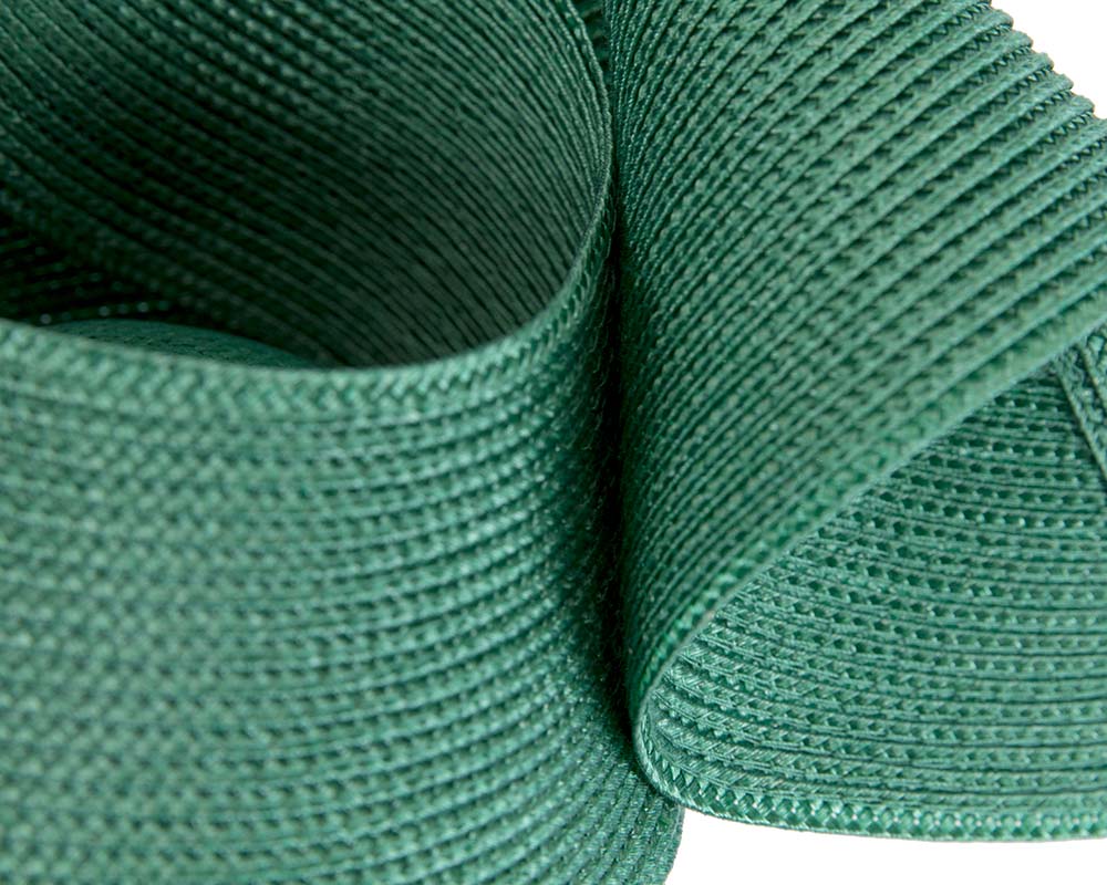 Modern teal fascinator by Max Alexander-4