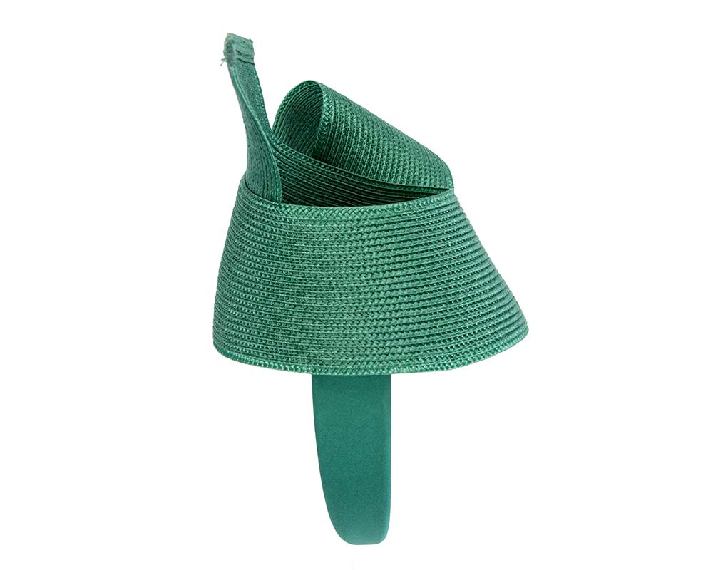 Modern teal fascinator by Max Alexander-3