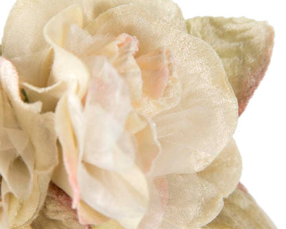 Cream flower headband fascinator by Max Alexander MA864-2