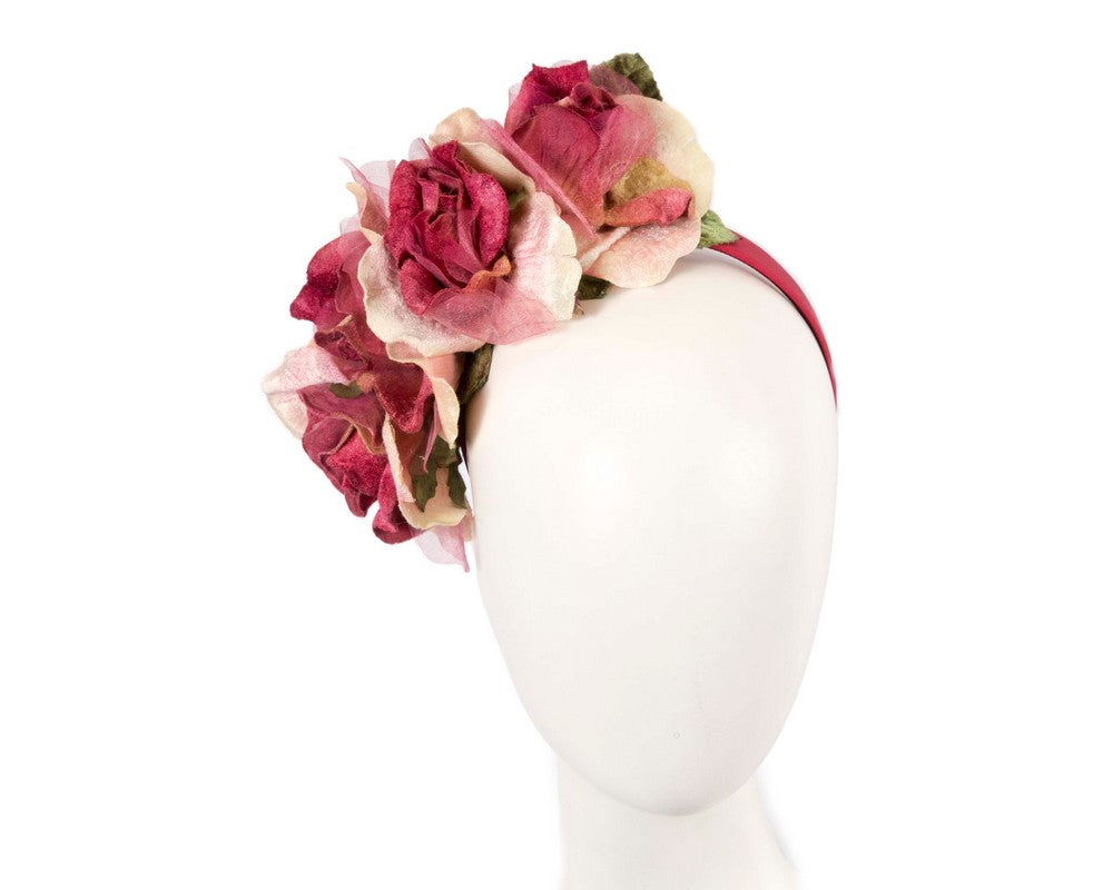 Flower headband fascinator by Max Alexander-0