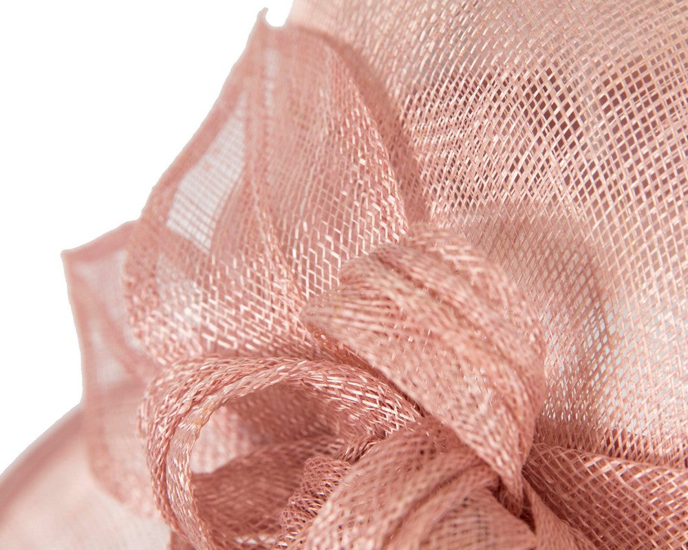 Dusty Pink cloche hat by Max Alexander-2