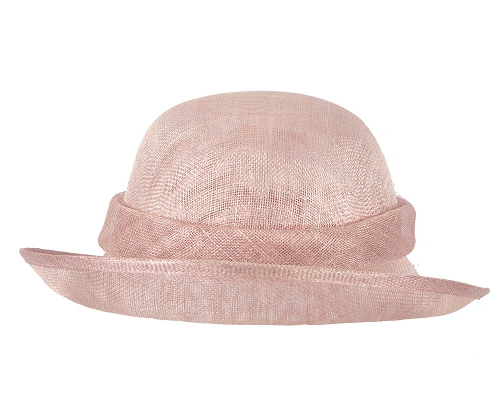 Dusty Pink cloche hat by Max Alexander-4