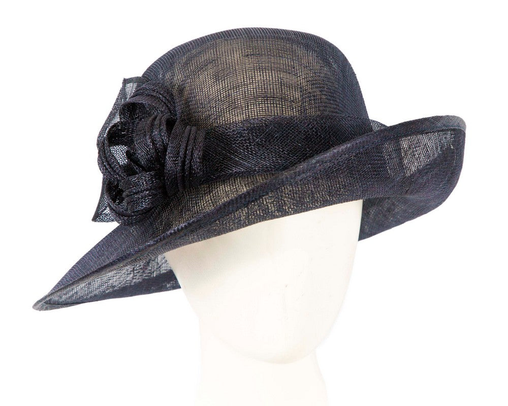 Navy bucket hat by Max Alexander-0