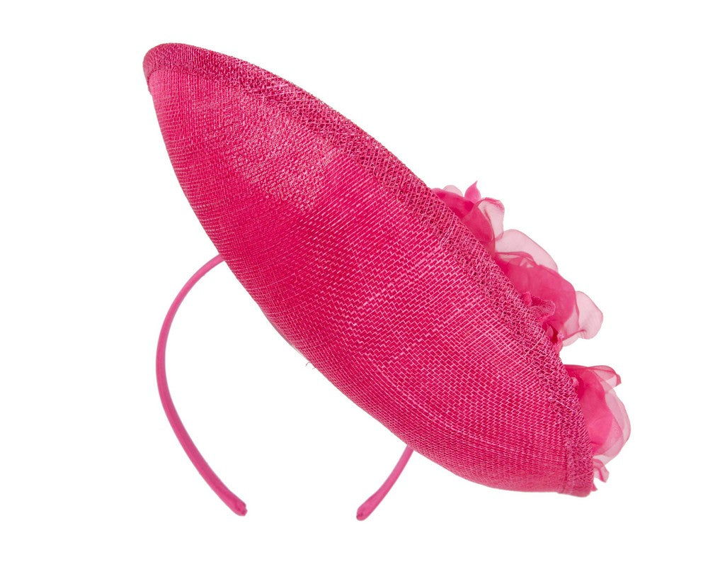 Large fuchsia flower fascinator by Max  MA874-4