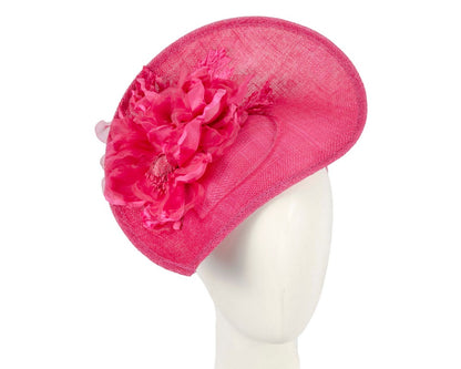 Large fuchsia flower fascinator by Max  MA874-0