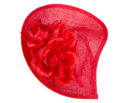 Large red flower fascinator by Max Alexander-2