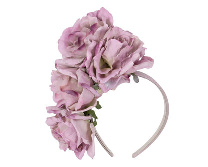 Large lilac flower headband by Max Alexander-1
