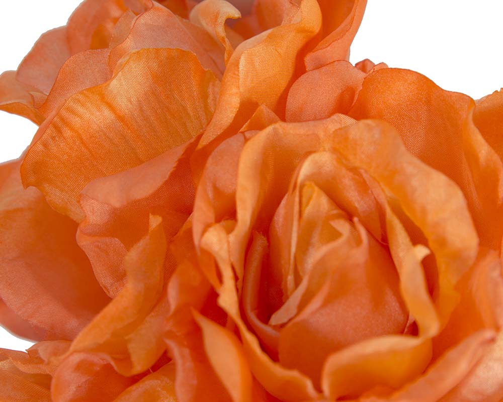 Large orange flower headband by Max Alexander-2