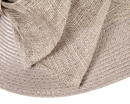 Silver cloche hat with bow by Max Alexander-4