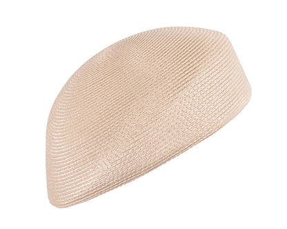 Modern beige beret hat by Max Alexander-1