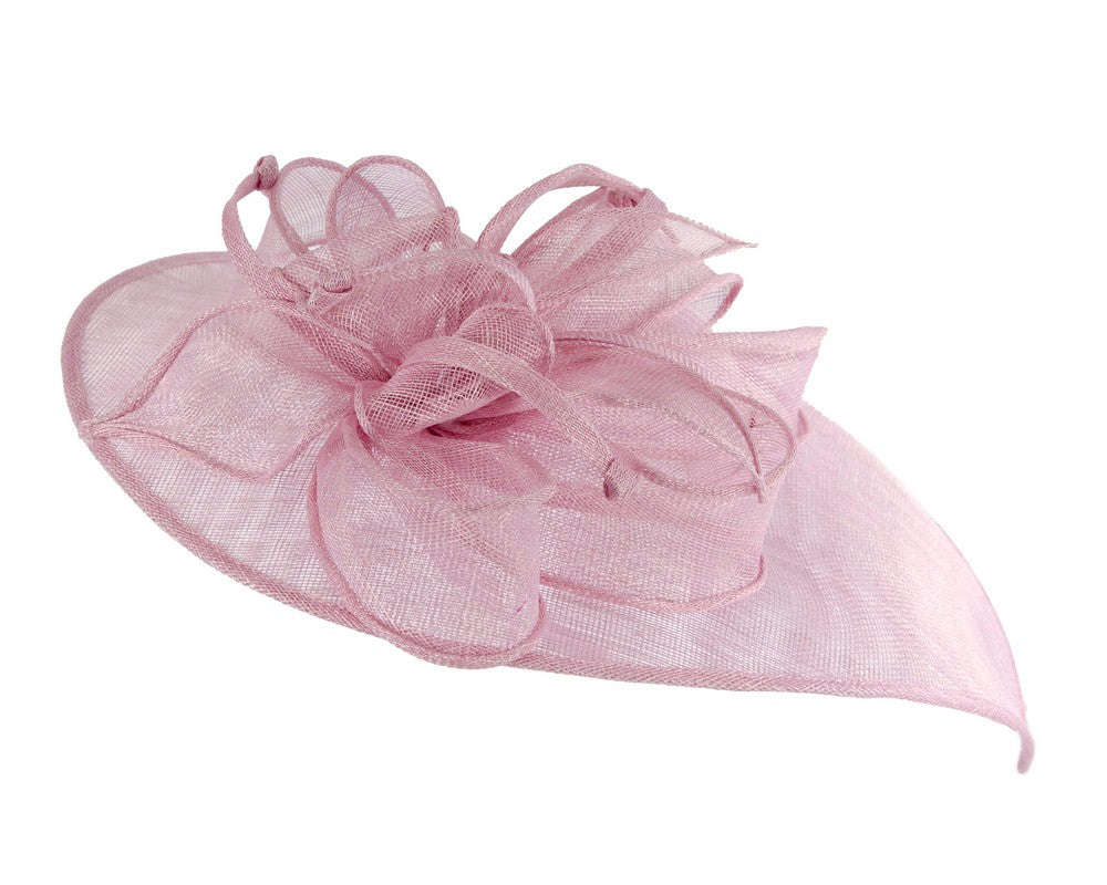 Lilac sinamay fascinator hat by Max Alexander