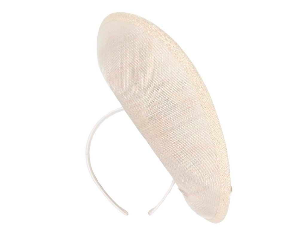 Large cream & light green fascinator by Max Alexander-3
