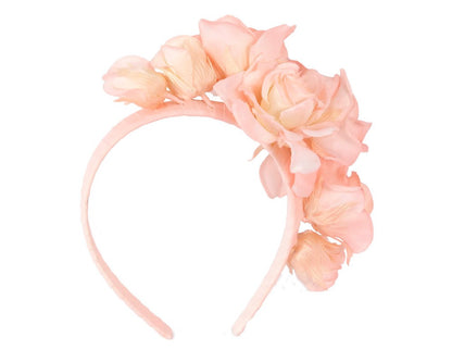 Blush flower headband by Max Alexander MA919