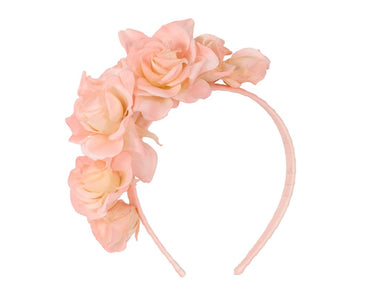 Blush flower headband by Max Alexander MA919