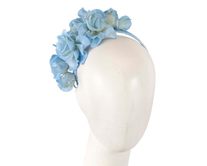 Light blue flower headband by Max Alexander-0