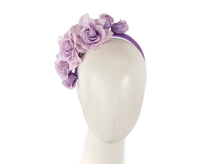 Lilac flower headband by Max Alexander-0