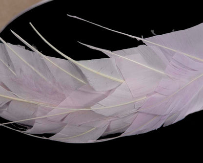 Lilac feather headband by Max Alexander