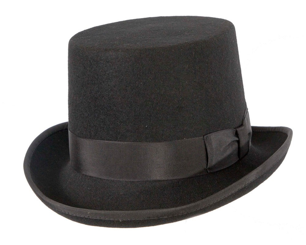 Black STANTON Felt Top Hat-1