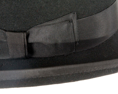 Black STANTON Felt Top Hat-4