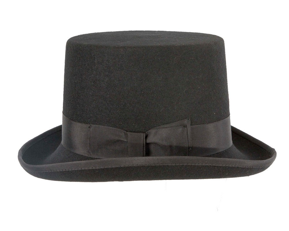 Black STANTON Felt Top Hat-3