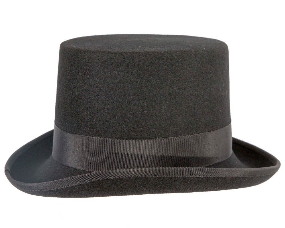Black STANTON Felt Top Hat-2