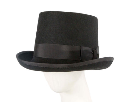 Black STANTON Felt Top Hat-0