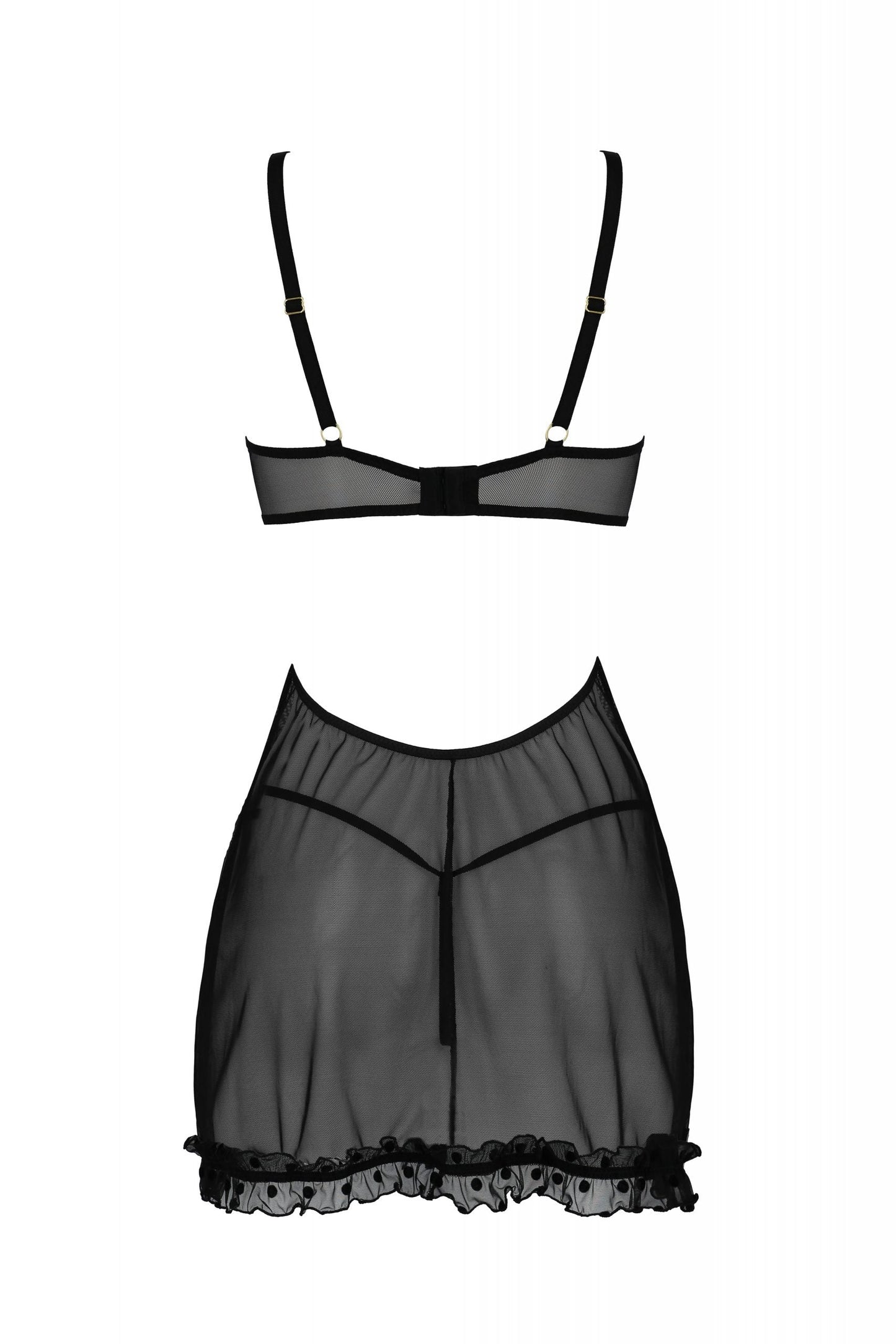 Sexy Open Cup Sheer Chemise Passion Marina-2